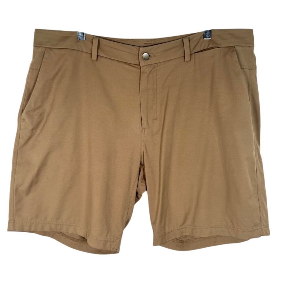 Lululemon Men's Commission Short 9" Short 40 Artifact Tan Pockets Athletic - Picture 2 of 7